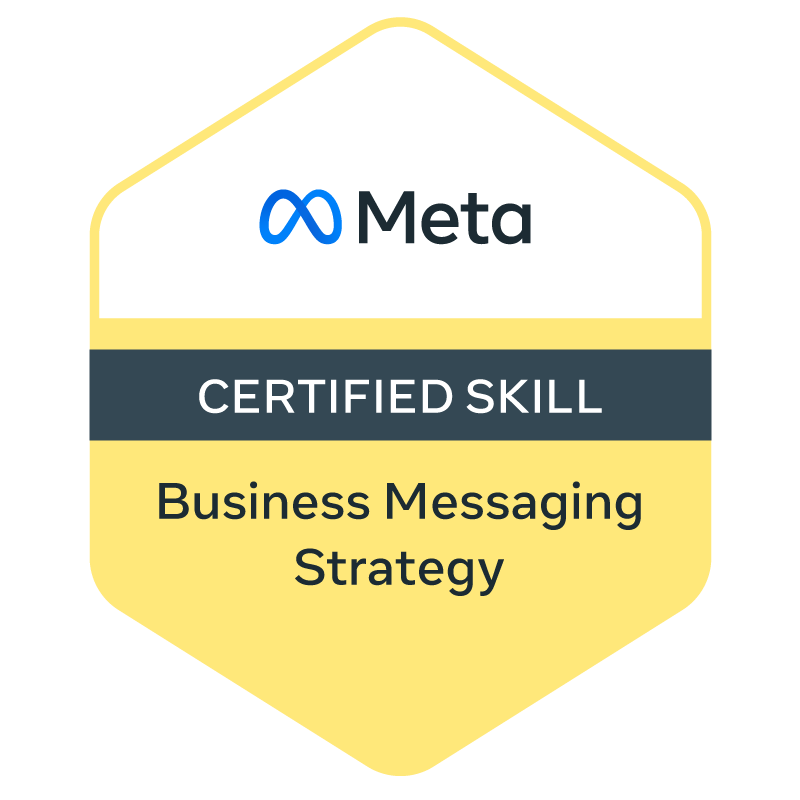 Meta Certified Skill in Business Messaging Strategy