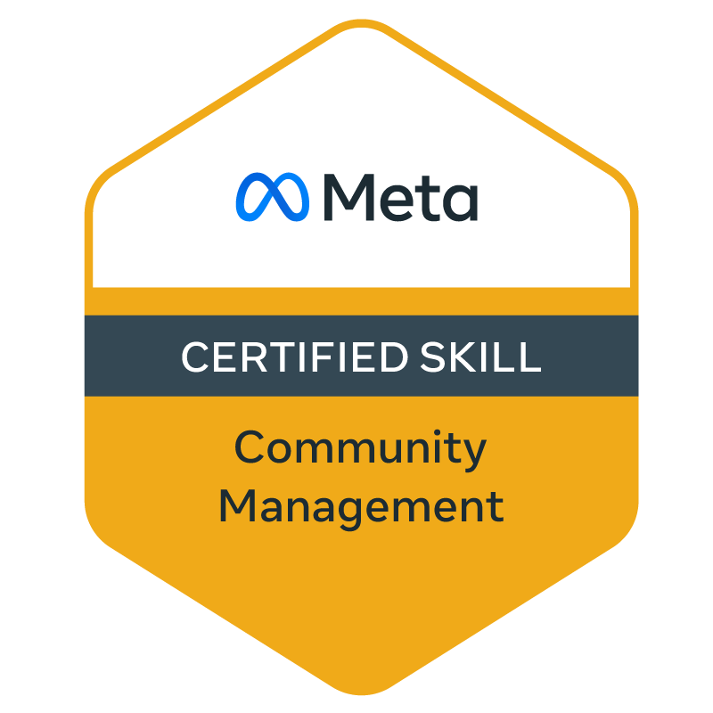 Meta Certified Skill in Community Management